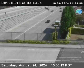 SB 15 at Del Lago bridge