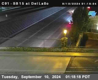 SB 15 at Del Lago bridge