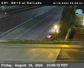 SB 15 at Del Lago bridge