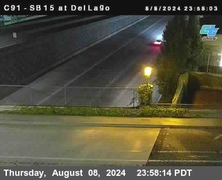 SB 15 at Del Lago bridge