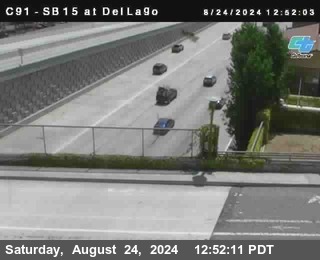 SB 15 at Del Lago bridge