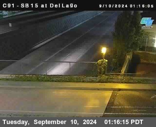 SB 15 at Del Lago bridge