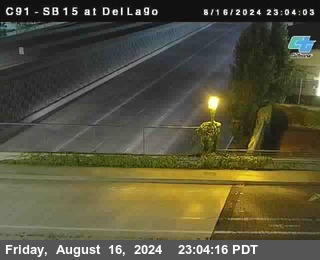 SB 15 at Del Lago bridge