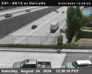 SB 15 at Del Lago bridge