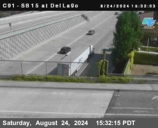 SB 15 at Del Lago bridge