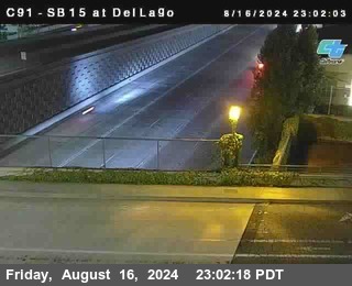 SB 15 at Del Lago bridge