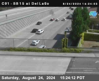 SB 15 at Del Lago bridge