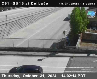 SB 15 at Del Lago bridge