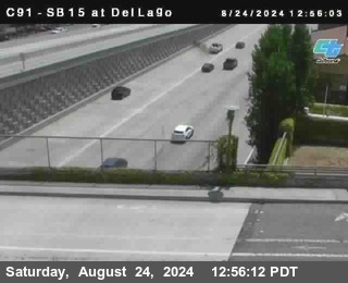 SB 15 at Del Lago bridge