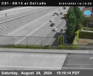 SB 15 at Del Lago bridge