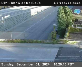 SB 15 at Del Lago bridge