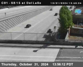 SB 15 at Del Lago bridge