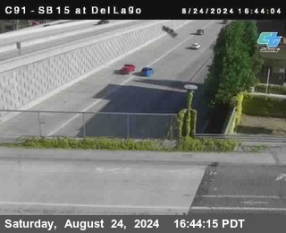 SB 15 at Del Lago bridge