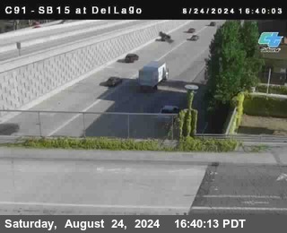 SB 15 at Del Lago bridge