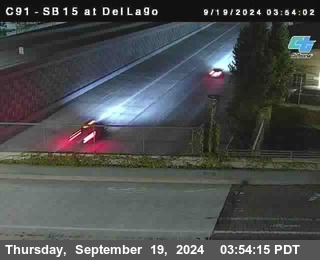 SB 15 at Del Lago bridge