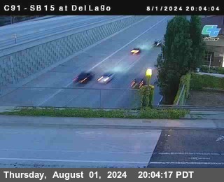 SB 15 at Del Lago bridge