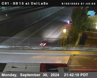 SB 15 at Del Lago bridge