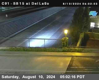 SB 15 at Del Lago bridge