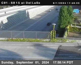 SB 15 at Del Lago bridge