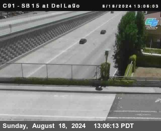 SB 15 at Del Lago bridge