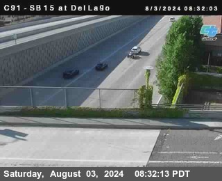 SB 15 at Del Lago bridge