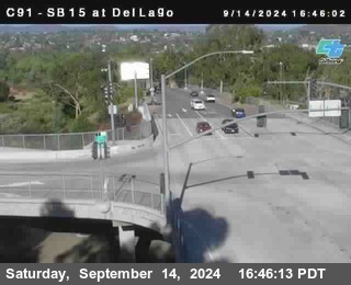 SB 15 at Del Lago bridge