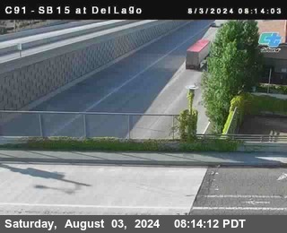 SB 15 at Del Lago bridge