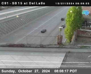 SB 15 at Del Lago bridge