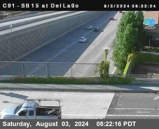 SB 15 at Del Lago bridge