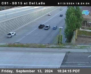 SB 15 at Del Lago bridge