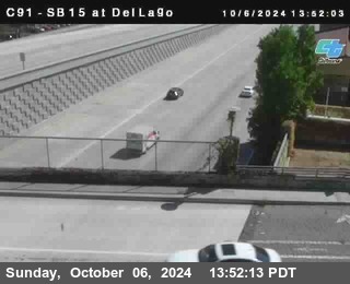 SB 15 at Del Lago bridge