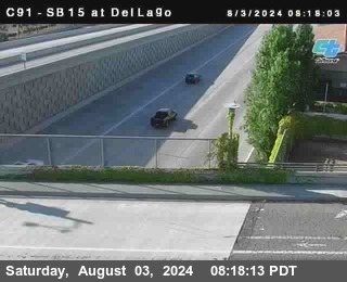 SB 15 at Del Lago bridge