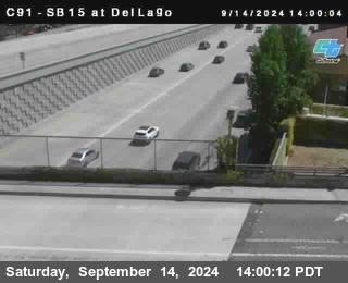 SB 15 at Del Lago bridge