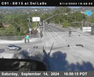 SB 15 at Del Lago bridge