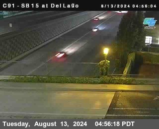 SB 15 at Del Lago bridge