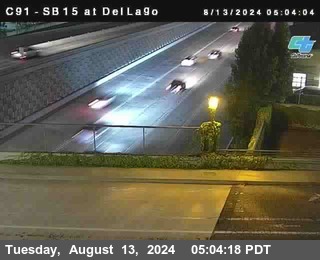 SB 15 at Del Lago bridge