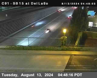 SB 15 at Del Lago bridge