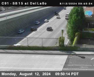 SB 15 at Del Lago bridge