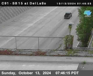 SB 15 at Del Lago bridge