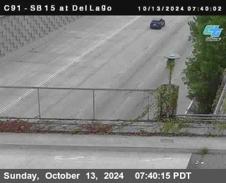 SB 15 at Del Lago bridge