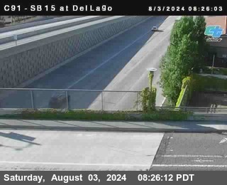 SB 15 at Del Lago bridge