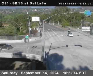 SB 15 at Del Lago bridge