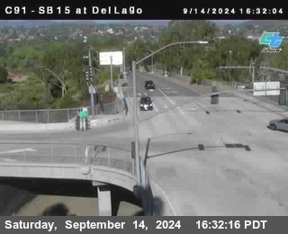 SB 15 at Del Lago bridge