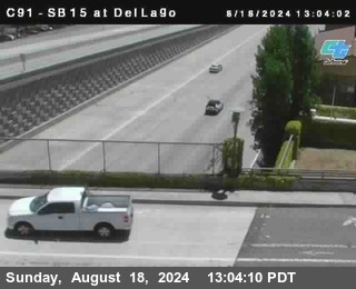 SB 15 at Del Lago bridge