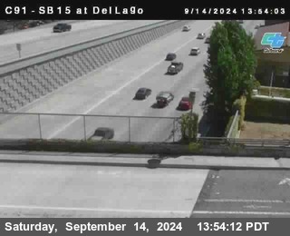 SB 15 at Del Lago bridge