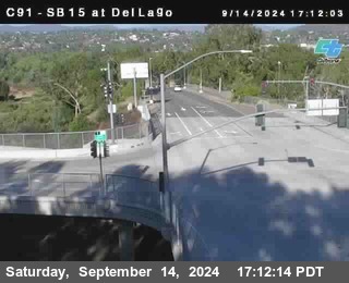 SB 15 at Del Lago bridge