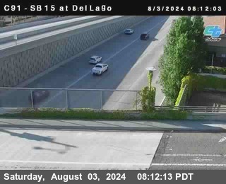 SB 15 at Del Lago bridge