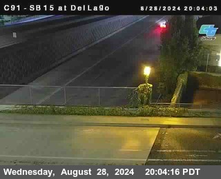 SB 15 at Del Lago bridge