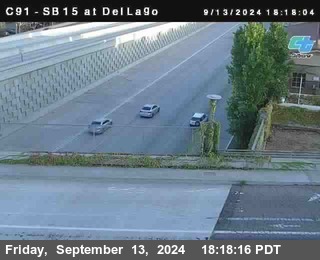 SB 15 at Del Lago bridge