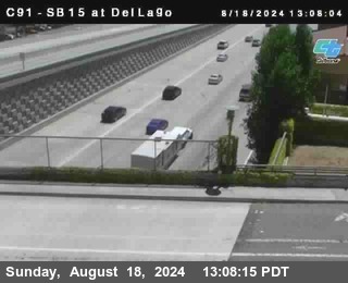 SB 15 at Del Lago bridge